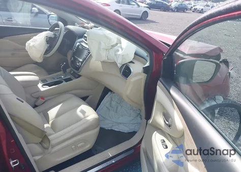 2019 Nissan Murano Sl из США, поврежденный, VIN 5N1AZ2MSXKN122450